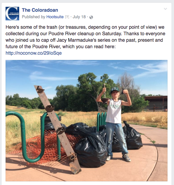 CO river cleanup