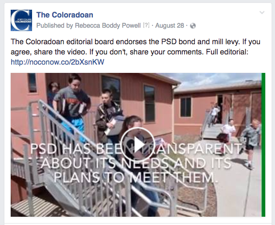 CO video editorial bond