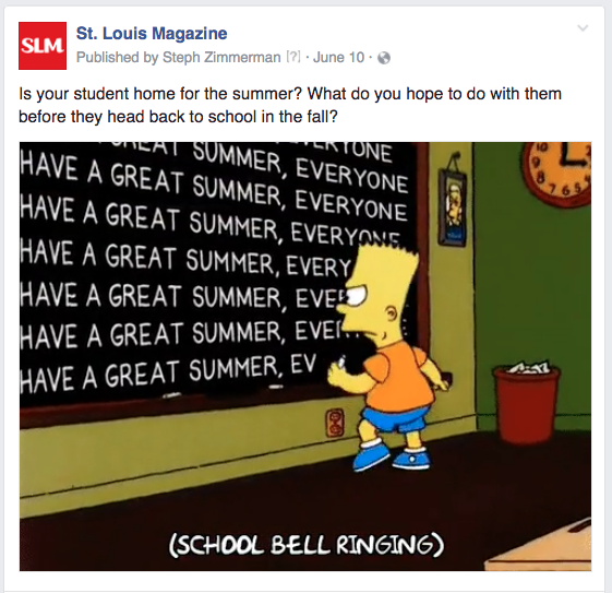 STL summer Simpsons
