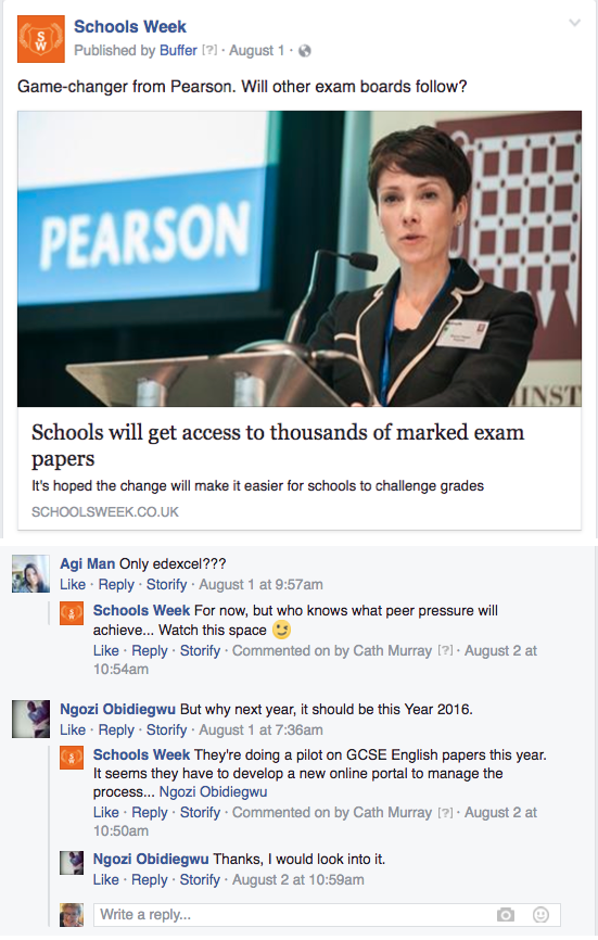 SW watch this space comment