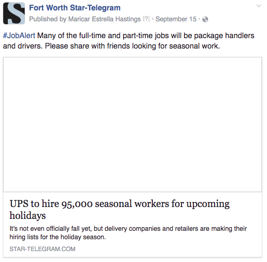 FW UPS jobs