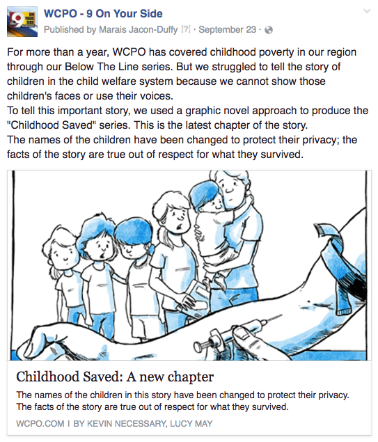 Look for opportunities to explain your storytelling approaches.