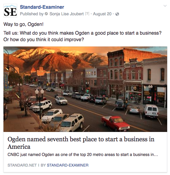 Ogden business startups