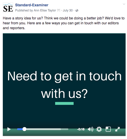 Ogden video get in touch