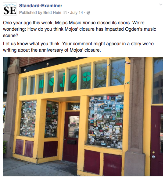 Stay involved in the conversation you host.