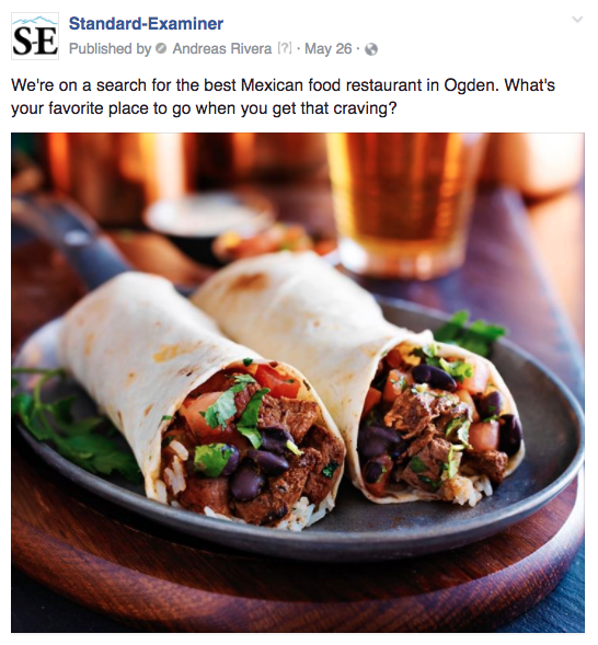 Stay involved in the conversation you host.