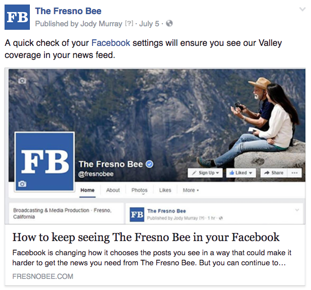 Freso Facebook changes