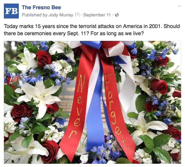 Fresno 911 ceremonies