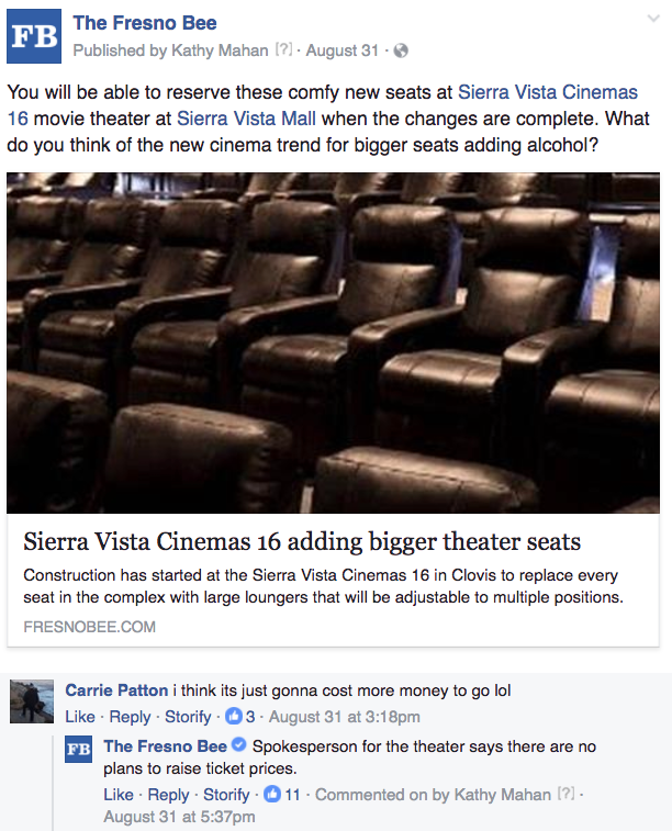 Make time to fact-check or weigh in on comments. Prevent false statements from going unchallenged.  