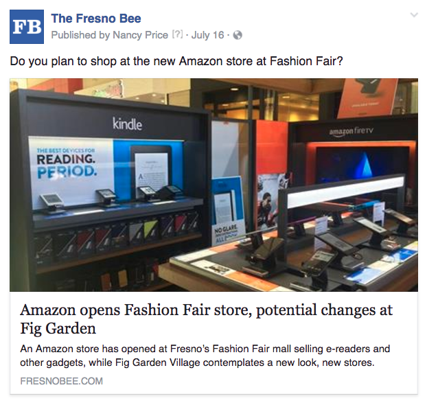 Fresno Amazon store