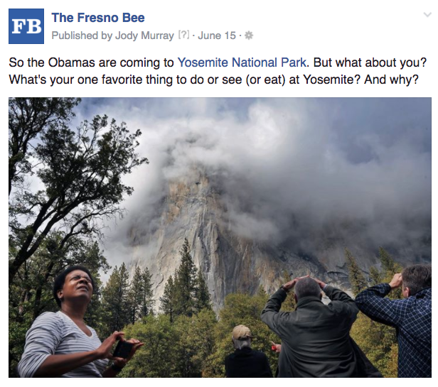 Fresno Obamas Yosemite