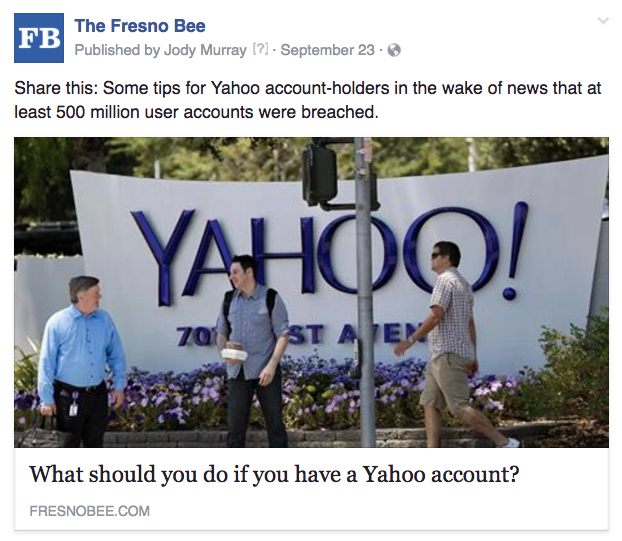 Fresno Yahoo tips
