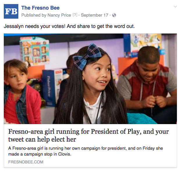Fresno kid president tweet