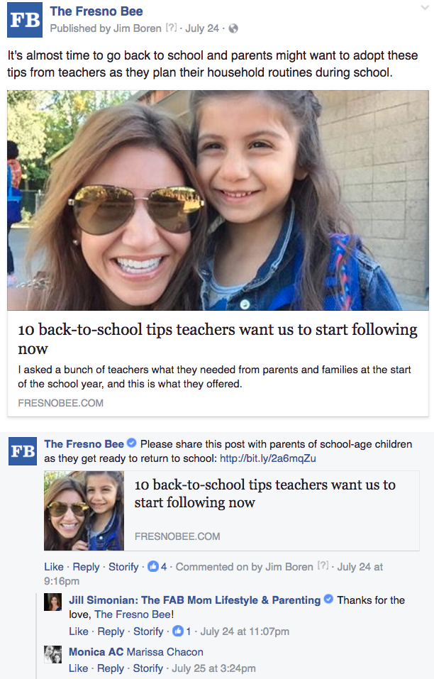 Fresno back to school tips