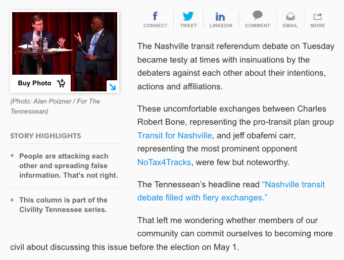 Screenshot from tennessean.com
