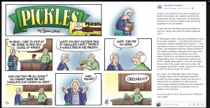 When the comics printed in the paper were printed in black and white instead of color, there was a question from a reader, wondering why. The Standard-Examiner answered that question in a Q&A post on Facebook.