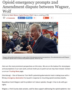 In an effort to let users know they are listening to them and looking to include all perspectives when reporting a story, WITF added the following to the top of their web stories: ""Here are the most prominent perspectives on this story. We are on the lookout for stereotypes and assumptions in our own work, and we invite you to point out we may have missed. Contact us on our Trusting News page." 