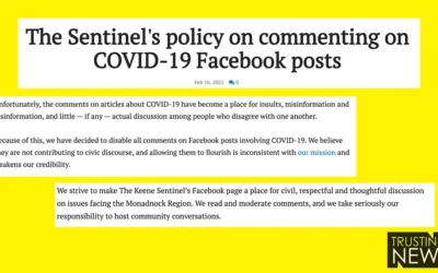 Why the Keene Sentinel disabled commenting on certain Facebook posts