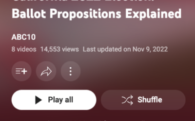Use video to explain ballot initiatives and candidate viewpoints