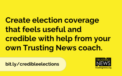 Sign up now: Get free, one-on-one help with your election coverage