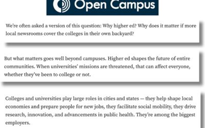 Say clearly why specific coverage is relevant