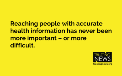 Three ways to build trust in a time of health misinformation