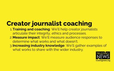 Who can you trust? Why we’re helping creator journalists signal credibility 