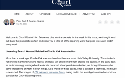 See two ways journalists showed their process with Kirk coverage
