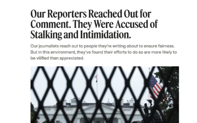 Detail how you tried to reach a source — and their response